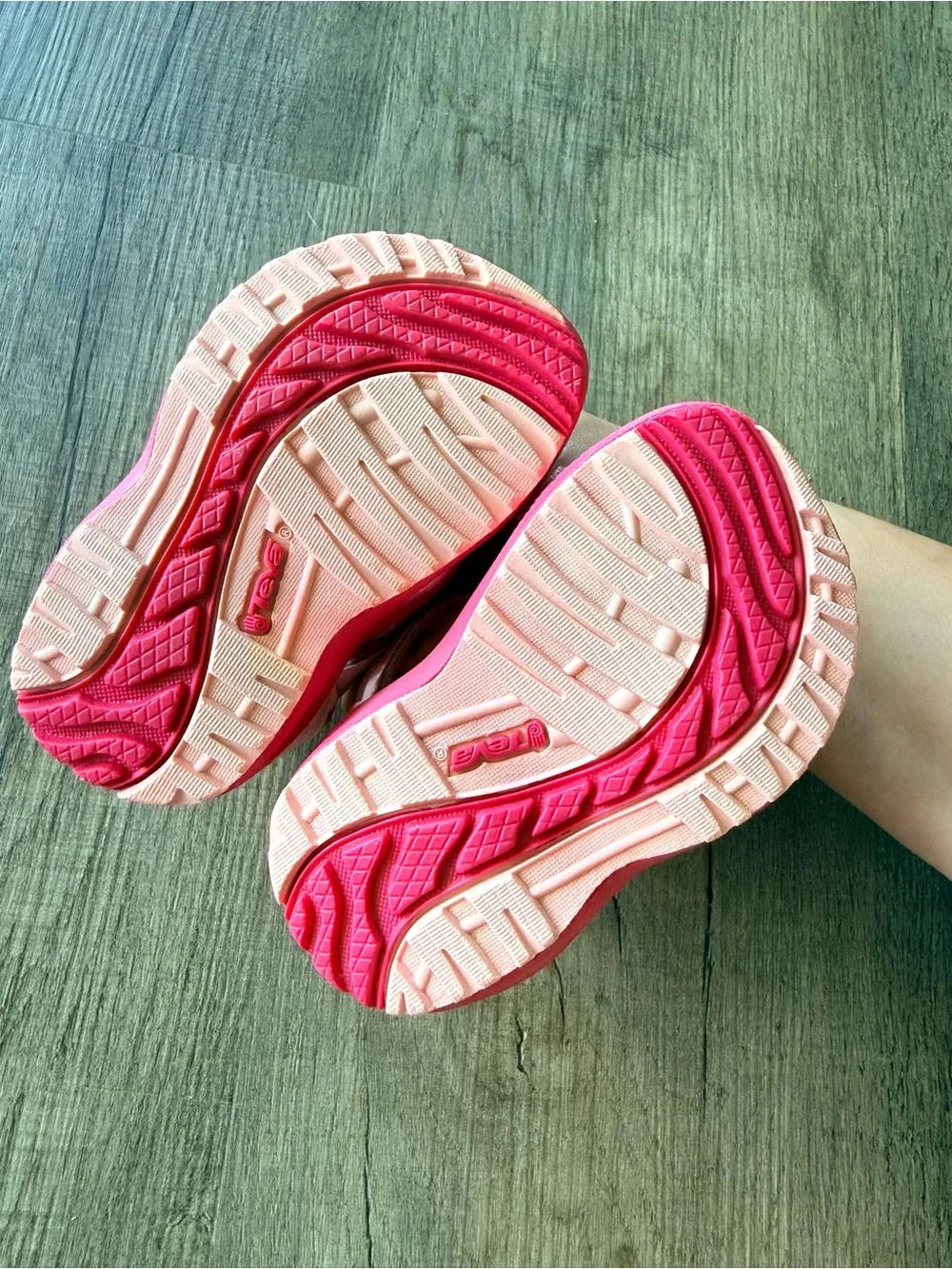 Baby Girl’s Teva Pink Strawberry Sandals